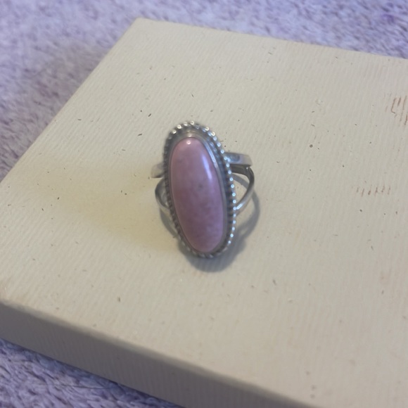 ✨Pink Rhodonite ring✨ - Picture 3 of 3